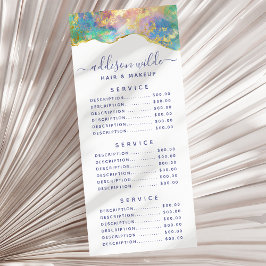 Fire Opal Regenboog Edelsteen Zakelijk Menu