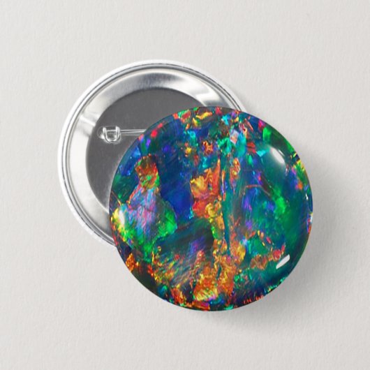 Fire Opal Ronde Button 5,7 Cm (Voorkant /achterkant)