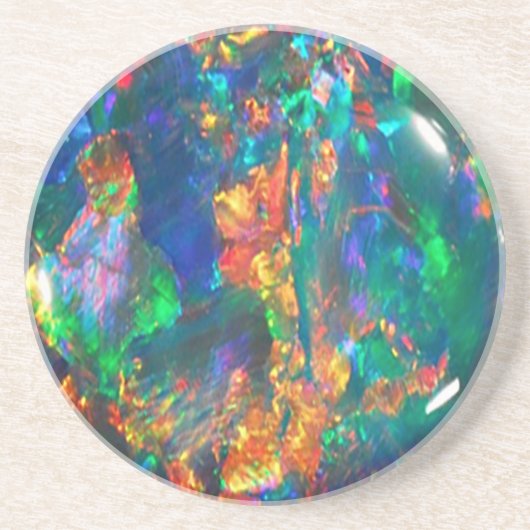 Fire Opal Zandsteen Onderzetter (Voorkant)