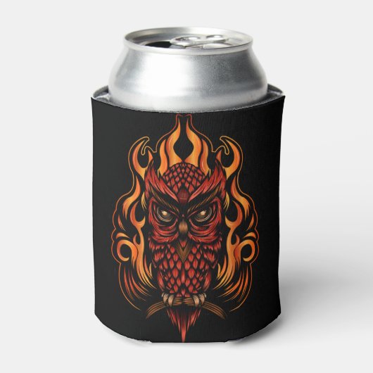Fire Owl Blikjeskoeler (Blikje Voorkant)