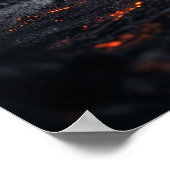 Fire Panther Ember Shadows Poster (Hoek)