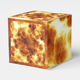 Fire Pattern Favor Box Bedankdoosjes