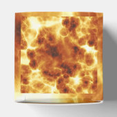Fire Pattern Favor Box Bedankdoosjes (Bovenkant)