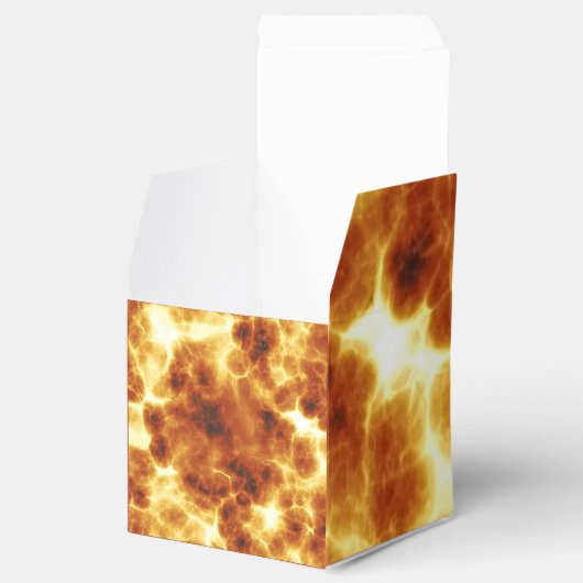 Fire Pattern Favor Box Bedankdoosjes (Geopend)