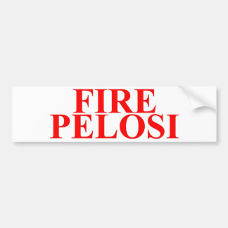 Fire Pelosi Bumpersticker