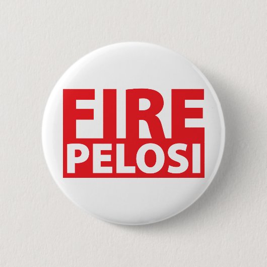 Fire Pelosi Ronde Button 5,7 Cm (Voorkant)