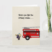 Fire permit needed for Birthday Candles? Kaart (Voorkant)