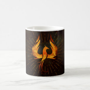 Fire Phoenix Bird Koffiemok