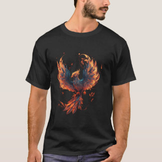 Fire Phoenix Bird Phoenix Reborn Firebird Phoenix T-shirt