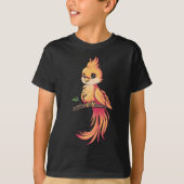 Fire Phoenix - Fantasy T-shirt (Voorkant)