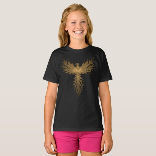 Fire Phoenix T-Shirt (Voorkant volledig)