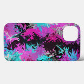 Fire Pink en Blue Samsung Galaxy, noot 4 Hoesje (Achterkant (horizontaal))