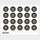 Fire Pit Master Pyromancy Pyrotechnics Fire Pit Lo Ronde Sticker (Vel)