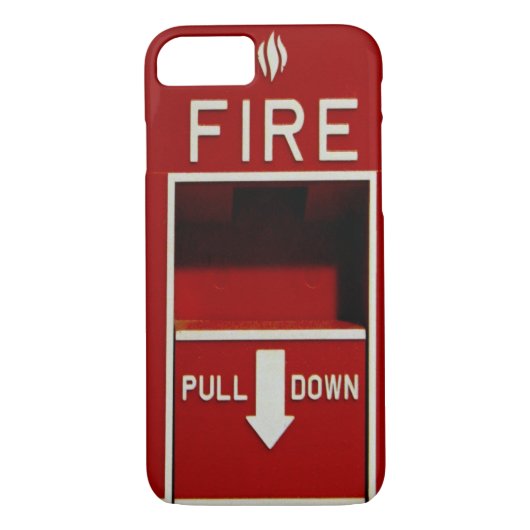 Fire Pull Station iPhone 7 hoesje (Achterkant)