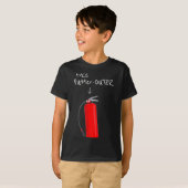 Fire Putter Outer Fire Extinguisher Fire Fighter F T-shirt (Voorkant volledig)