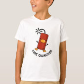 Fire Quacker Funny Fireworks Pun T-shirt (Voorkant)