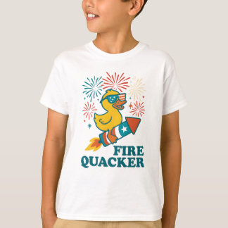 Fire Quacker Peuter T-shirt - Leuke en speelse Kin