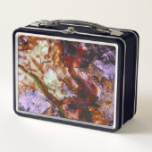Fire Quartz Crystal Geode Marble Abstract (Voorkant)