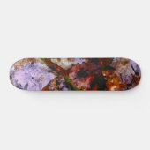 Fire Quartz Crystal Geode Marble Abstract Persoonlijk Skateboard (Horizontaal)