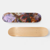 Fire Quartz Crystal Geode Marble Abstract Persoonlijk Skateboard (Horizontaal)