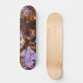 Fire Quartz Crystal Geode Marble Abstract Persoonlijk Skateboard (Voorkant)