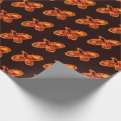 Fire Raven Cadeaupapier (Hoek)