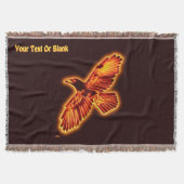 Fire Raven Deken (Voorkant)