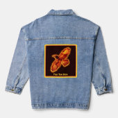 Fire Raven Denim Jacket (Achterkant)