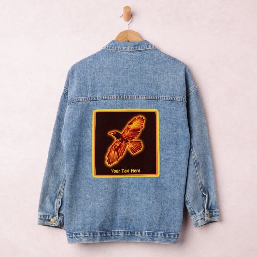 Fire Raven Denim Jacket (Hangar)