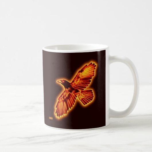 Fire Raven Koffiemok (Rechts)