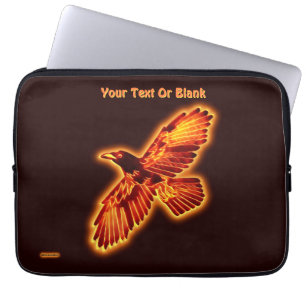 Fire Raven Laptop Sleeve