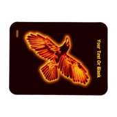 Fire Raven Magneet (Horizontaal)