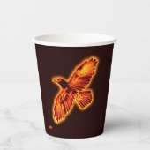 Fire Raven Papieren Bekers (Voorkant)