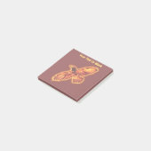 Fire Raven Post-it® Notes (Schuin)