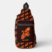 Fire Raven Sling Bag (Voorkant)