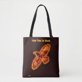 Fire Raven Tote Bag (Voorkant)