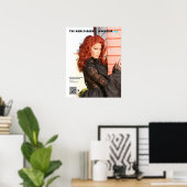 Fire Red Frontlace Wig Poster (Thuiskantoor)