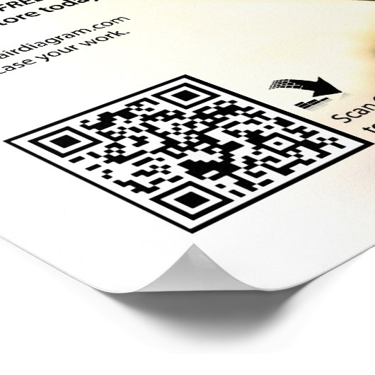 Fire Red Frontlace Wig Poster (Hoek)