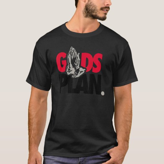 Fire Red Gods Plan Prachtig Hands Sneaker Love Jor T-shirt (Voorkant)