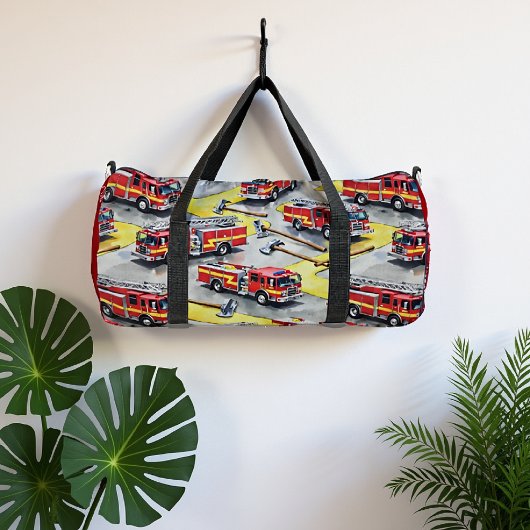 Fire Rescue Duffle Bag Personalized Plunjezak