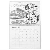 Fire & Rescue Helden Kleuren 2025/2026 Kalender (Feb 2027)