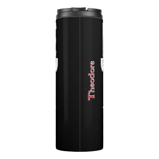 Fire Rescue Skull Design Thermosbeker (Achterkant)