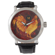 Fire Rooster 2017 Monogram Watch