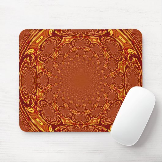 Fire Rug Texture Mousepad Muismat (Met muis)