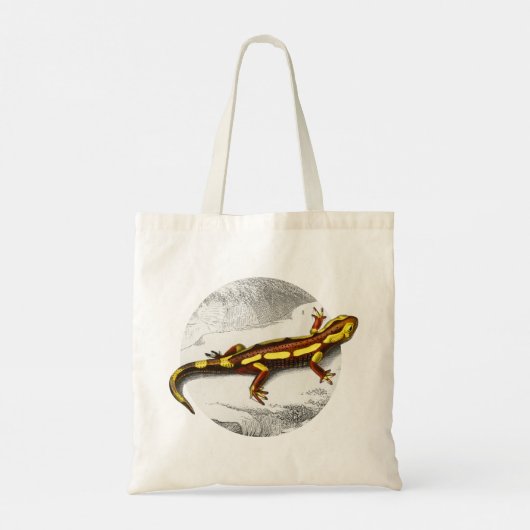 Fire Salamander - Salamandra Tote Bag (Achterkant)