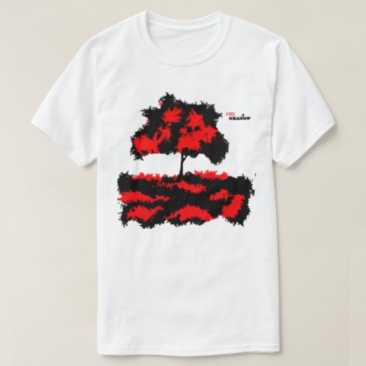 FIRE&SHADOW T-SHIRT (Design voorkant)