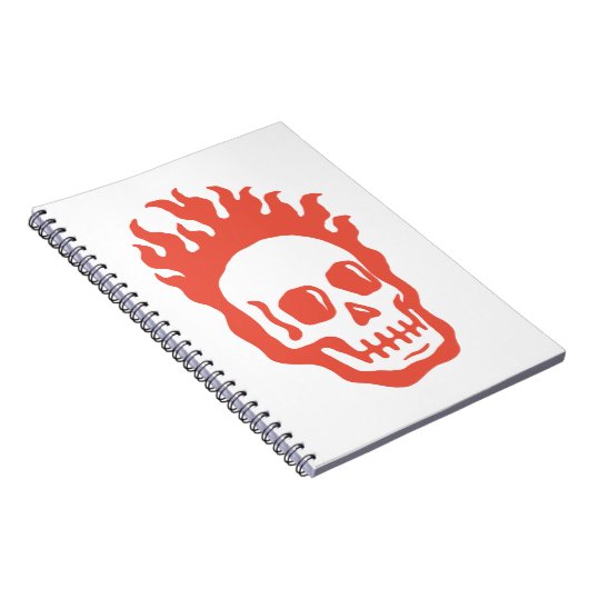 Fire Skull Notitieboek (Rechterzijde)