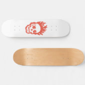 Fire Skull Persoonlijk Skateboard (Horizontaal)