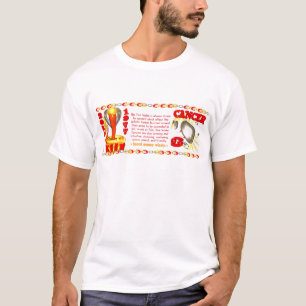 Fire Snake zodiac, geboren in 1977 kanker T-shirt