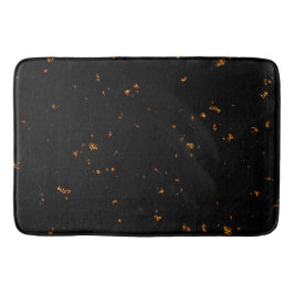 Fire Sparks bedekken je foto brandende as zwart Badmat
